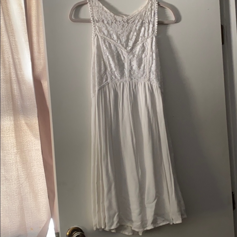 Abercrombie White lace dress